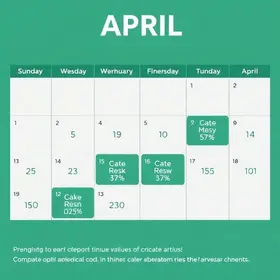 calendário do BPC em abril