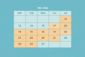calendário do inss